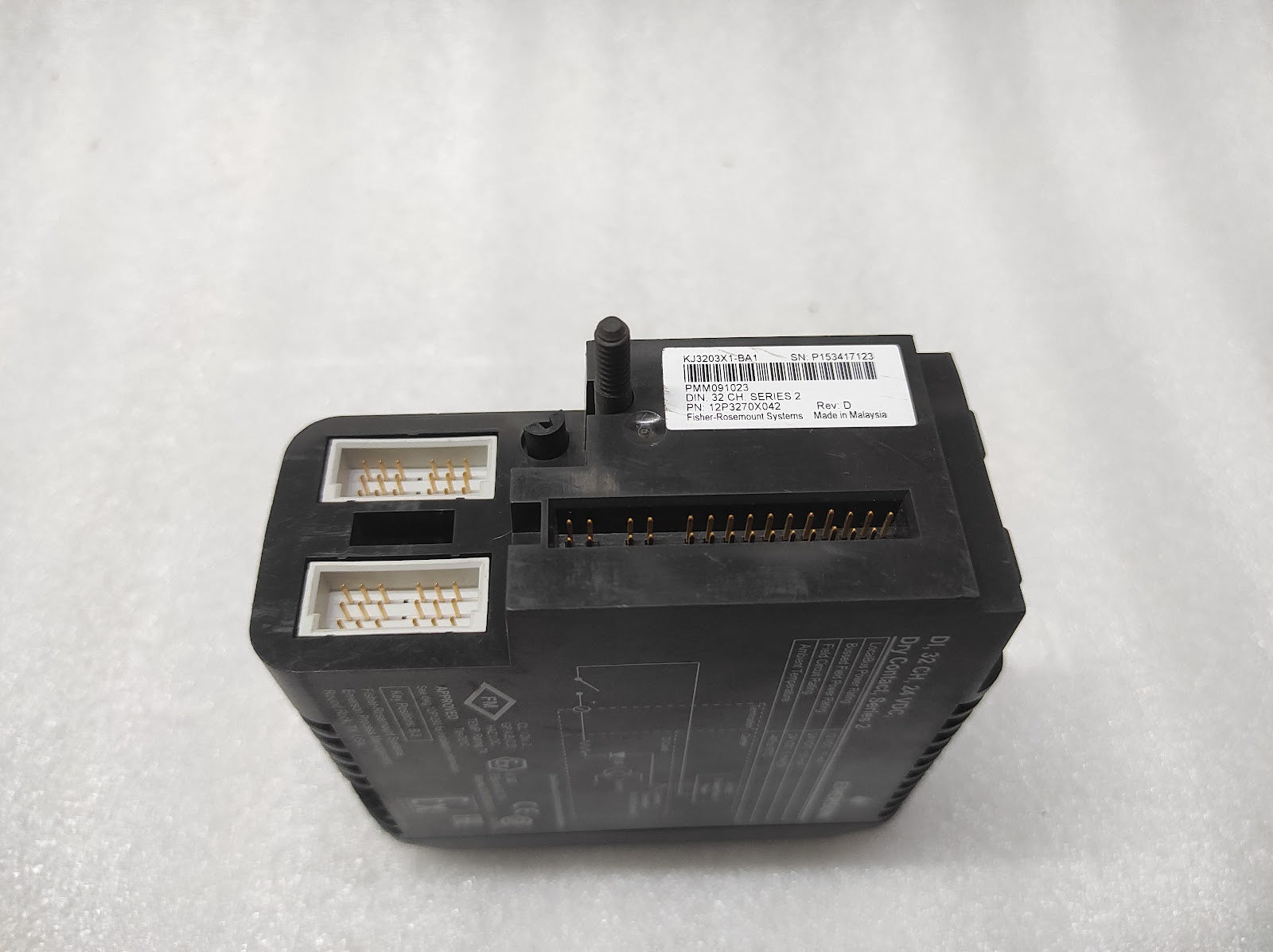 EMERSON KJ3203X1-BA1 INPUT MODULE