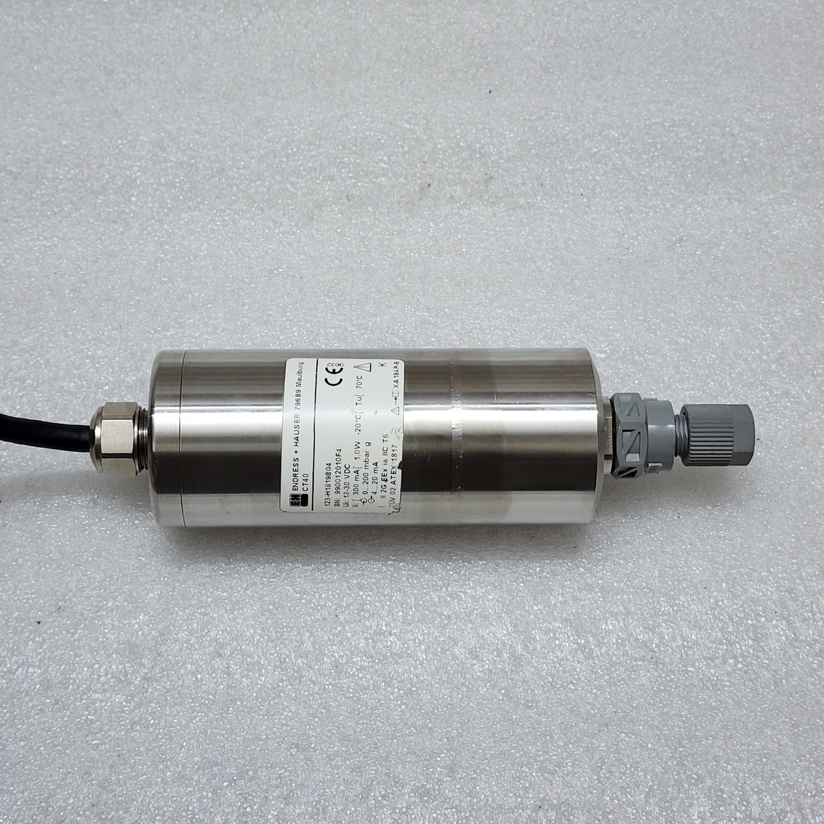 ENDRESS HAUSER 123-H1819804 SENSOR 12-30VDC