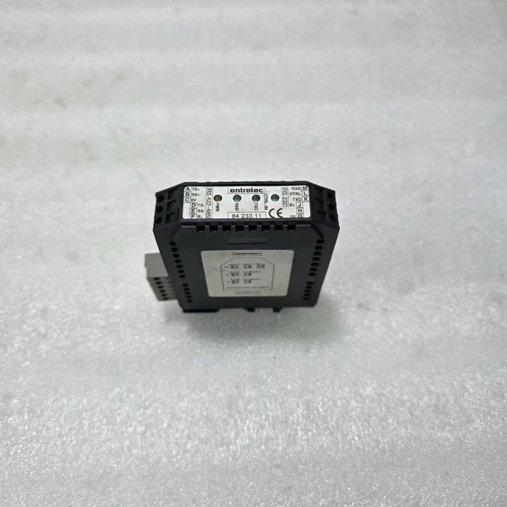 ENTRELEC 84233-11 RS232 TO RS422/RS485 ISOLATED COMMUNICATION MODULE