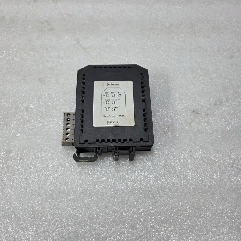 ENTRELEC 84233-11 RS232 TO RS422/RS485 ISOLATED COMMUNICATION MODULE