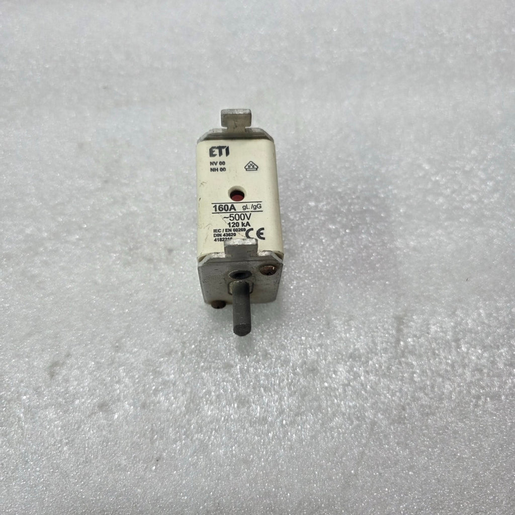 ETI NV00 NH00 HRC FUSE LINK 160A 500V gL/gG 120kA IEC EN 60269