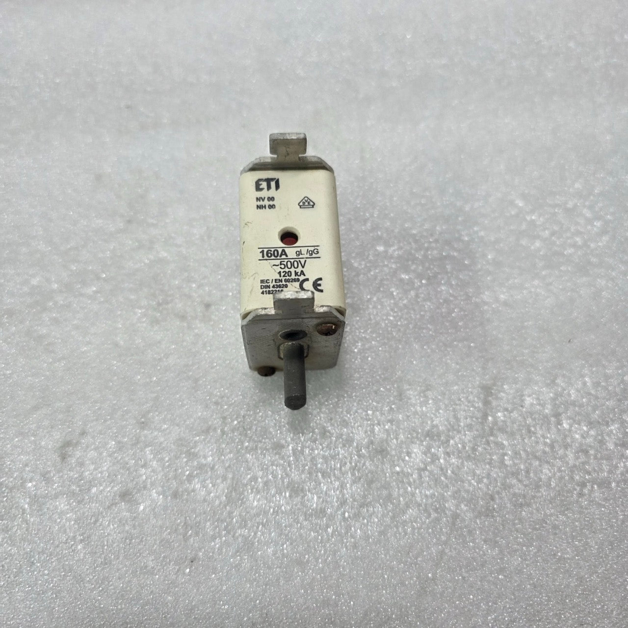 ETI NV00 NH00 HRC FUSE LINK 160A 500V gL/gG 120kA IEC EN 60269