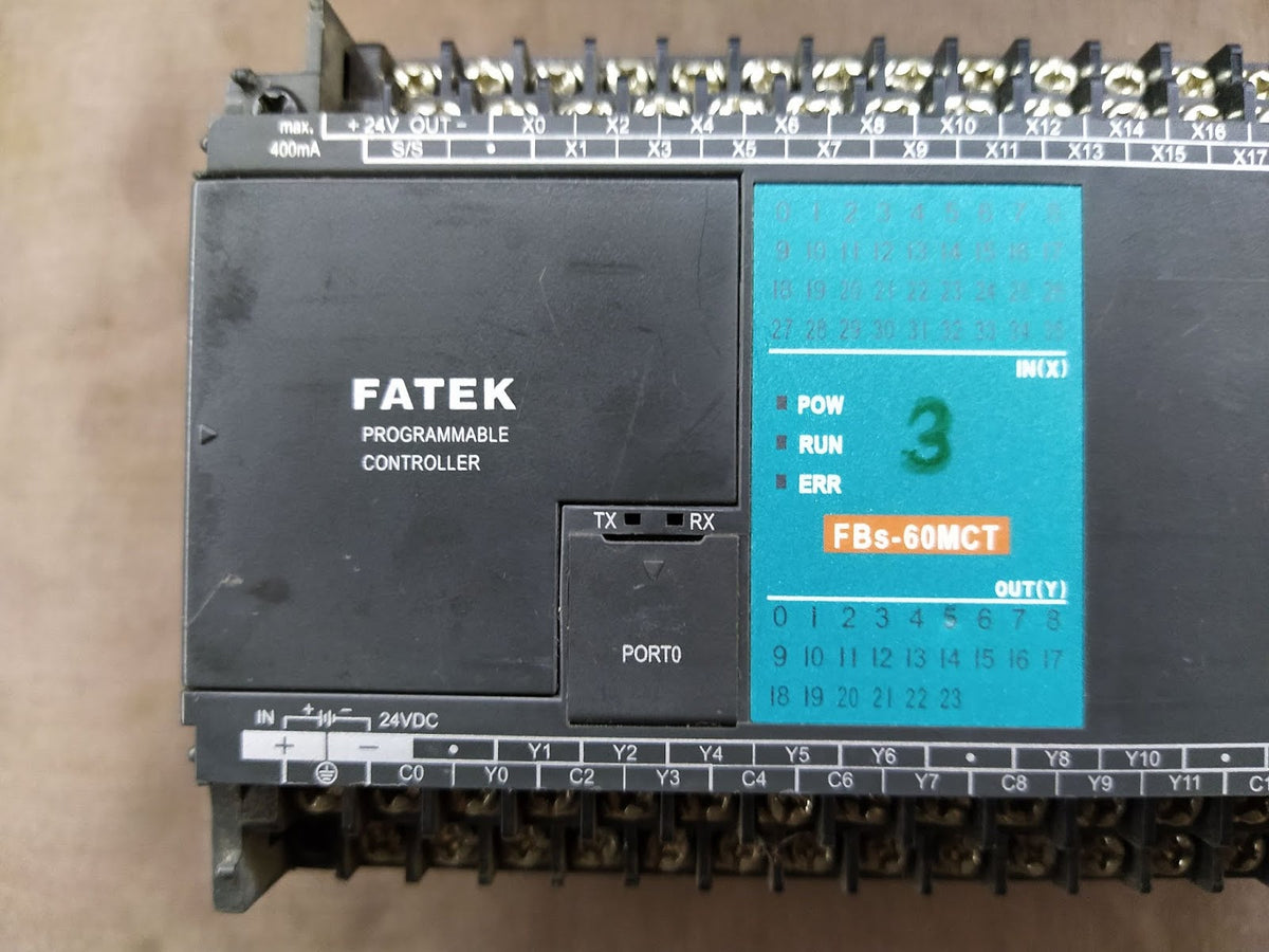 Fatek FBS-60MCT Programmable Controller FBS-60MCT-D24