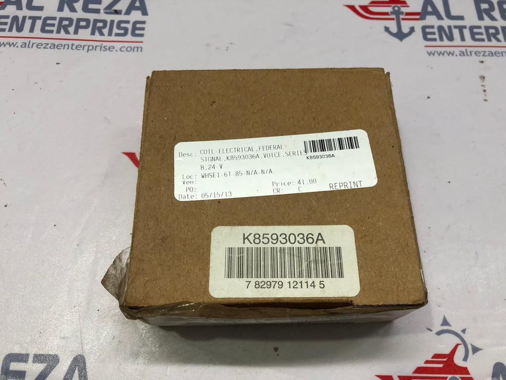 FEDERAL SIGNAL K8593036A ELECTRICAL COIL 24VAC K8593036A-FSC