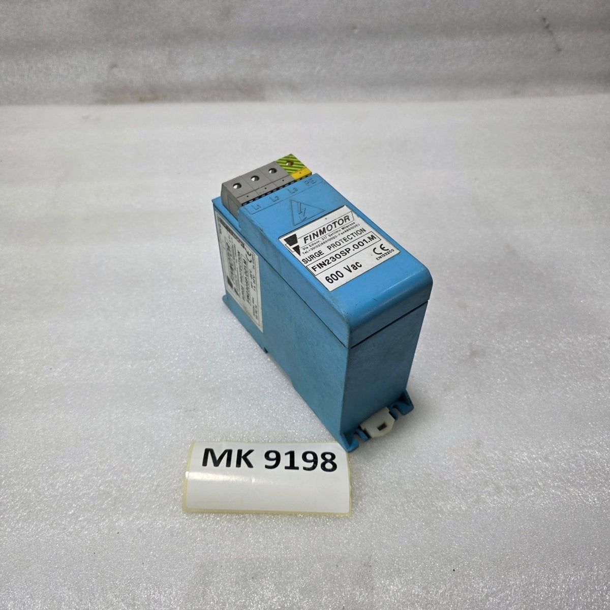 FINMOTOR FIN230SP.001.M SURGE PROTECTION DEVICE (SPD) 600VAC MINOR CRACK BOTTOM