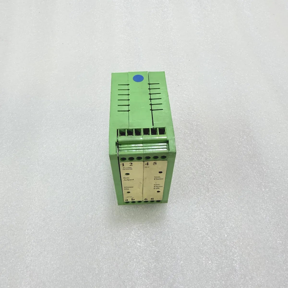 Flame Sensor Interface Module 24Vdc DIN Rail PLC Output Pre-Owned