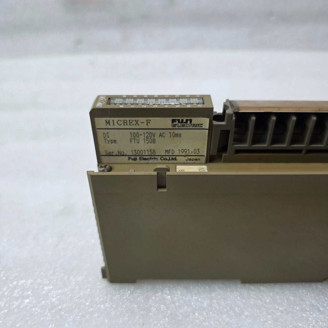 FUJI ELECTRIC MICREX-F FTU150B DIGITAL INPUT MODULE 100-120V AC