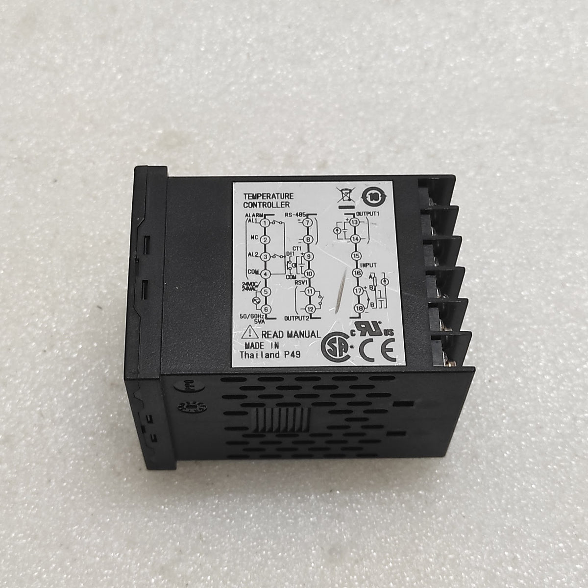 FUJI ELECTRIC PXF4 TEMPERATURE CONTROLLER PXF4AEY2-1BM00-P 24VDC/AC