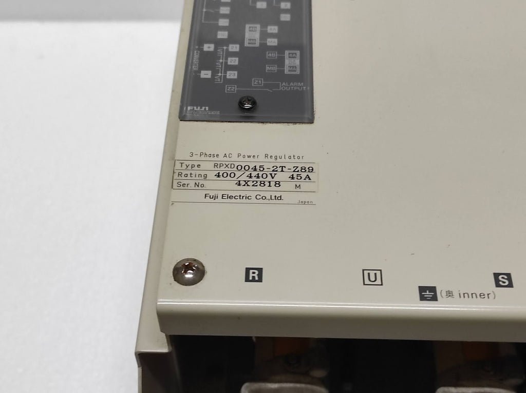 Fuji Electric RPXD 0045-2T-Z89 3-PHASE AC Power Regulator 400-440V 45A RPXD00452