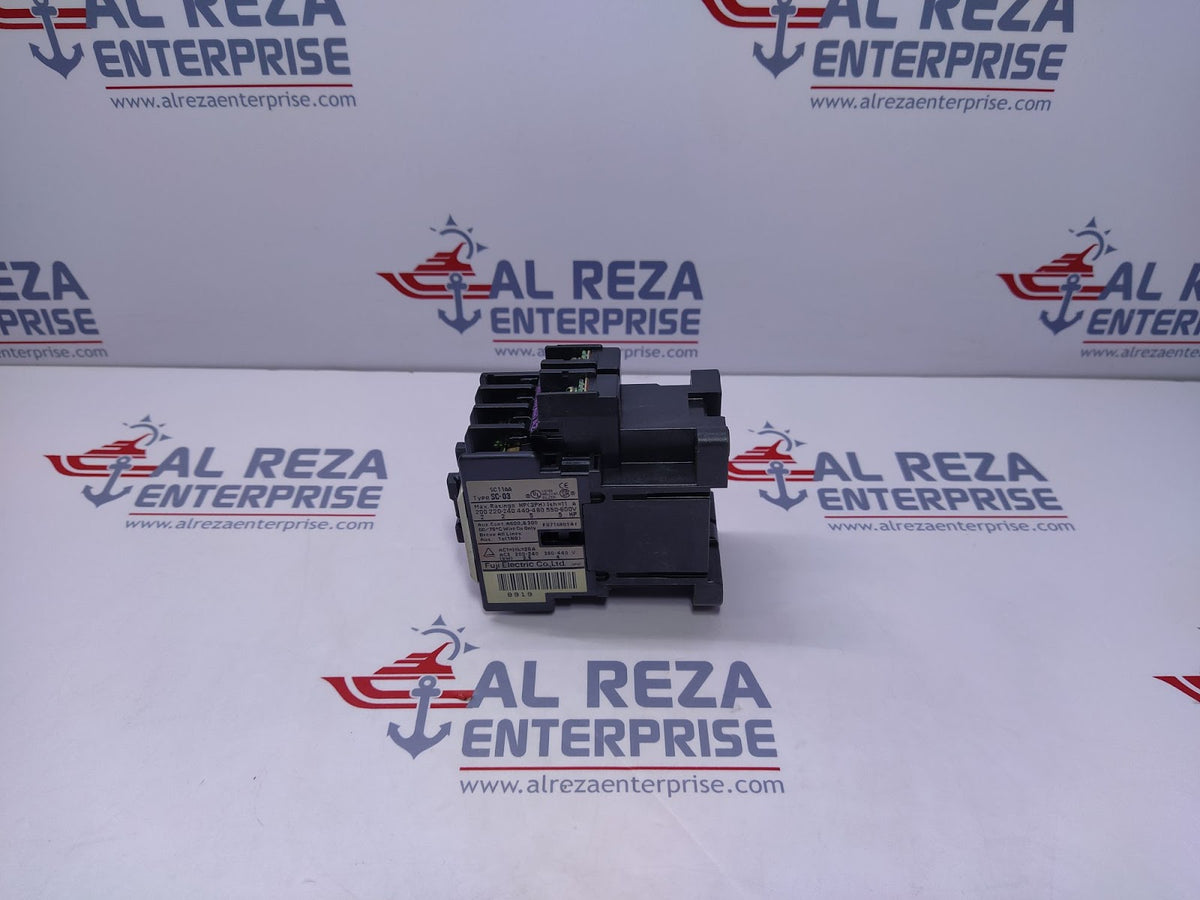 Fuji Electric SC-03 (11) Magnetic Contactor 20A Coil Voltage 400-440V SC11AA