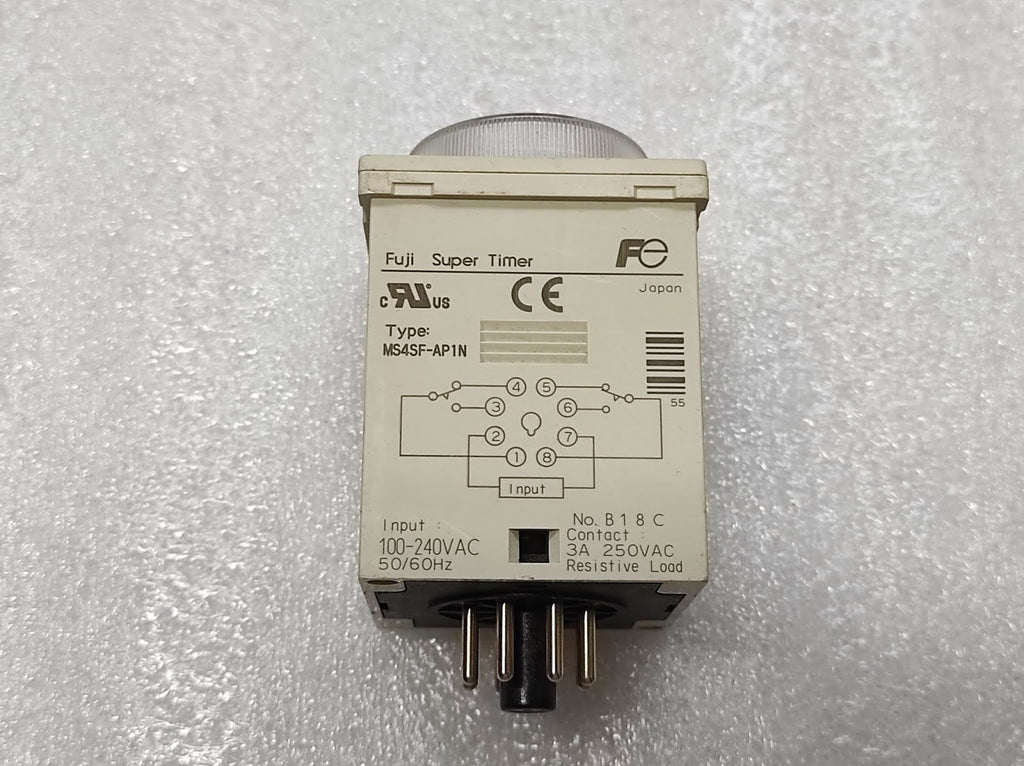 Fuji MS4SF-AP1N Super Timer 100-240VAC MS4SF