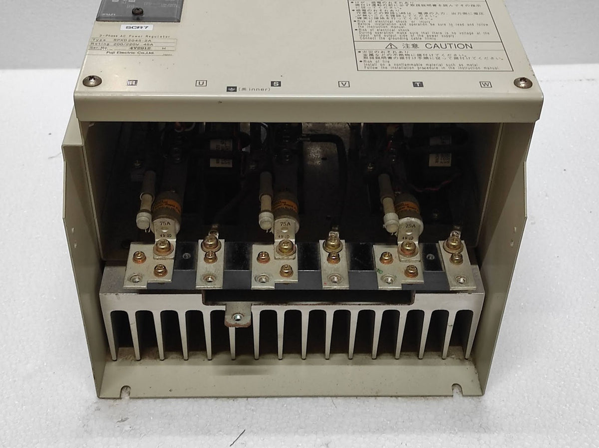 Fuji Electric RPXD 2045-2A 3-Phase AC Power Regulator 200-220V 45A RPXD2045-2A
