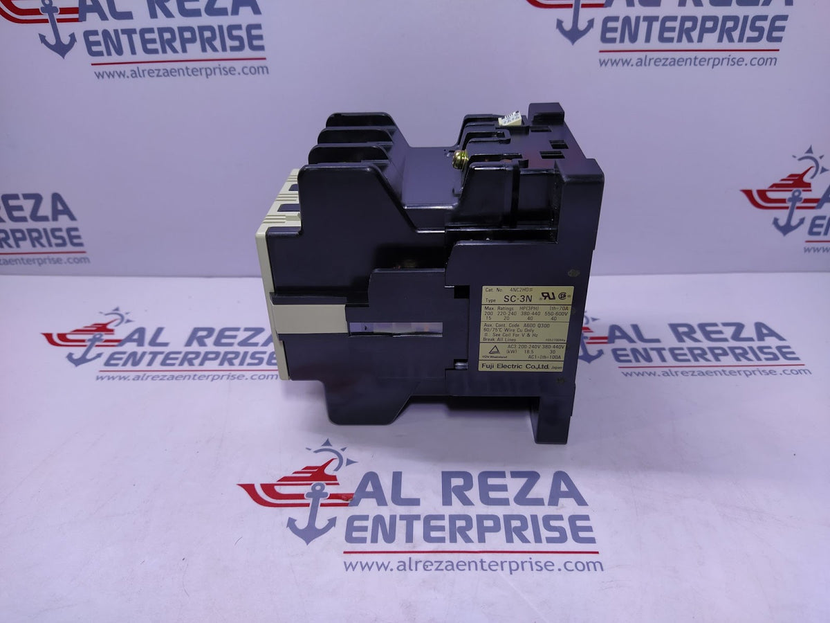 Fuji SC-3N (65) Magnetic Contactor 100A Coil Voltage 400-440V 4NC2H0 SC-3N 440V