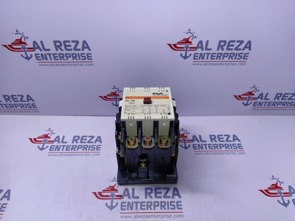 Fuji SC-3N (65) Magnetic Contactor 100A Coil Voltage 400-440V 4NC2H0 SC-3N 440V