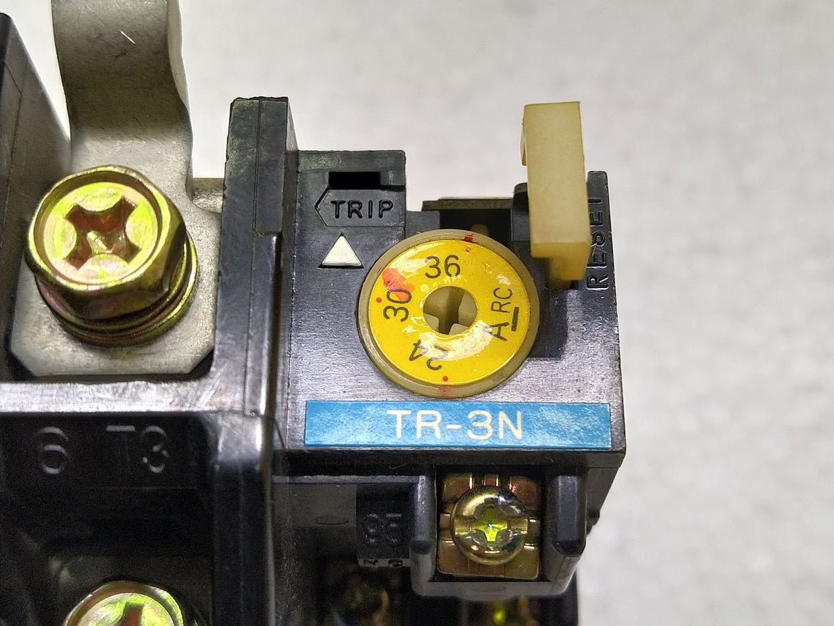 Fuji TR-3N Thermal Overload Relay JEM 24-36A 3POLE TR3N