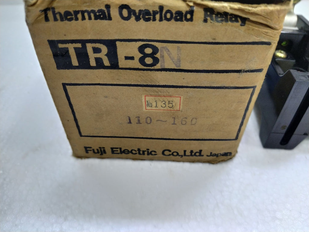 Fuji TR-8N Thermal Overload Relay 110-160A JEM TR8N