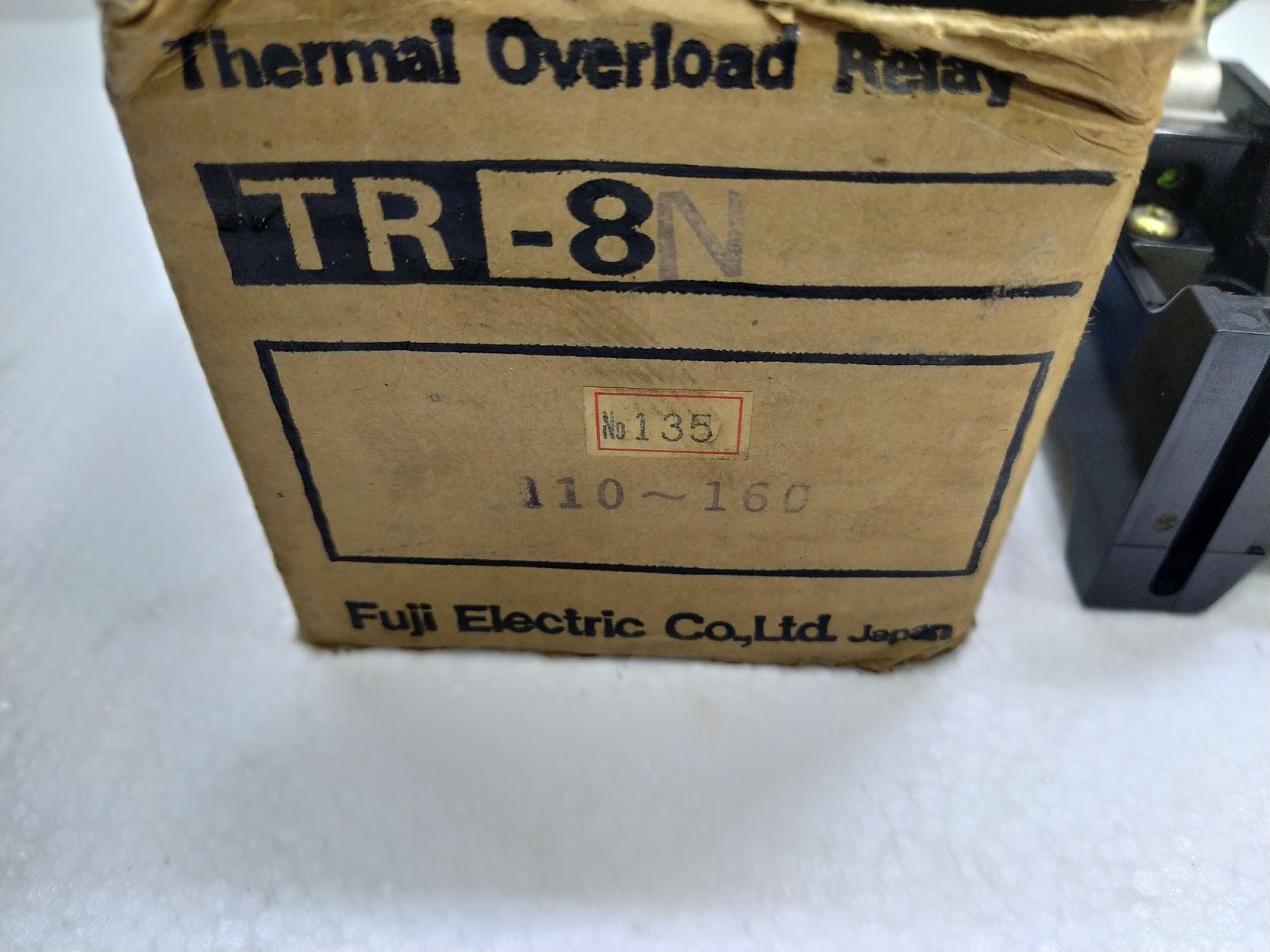 Fuji TR-8N Thermal Overload Relay 110-160A JEM TR8N