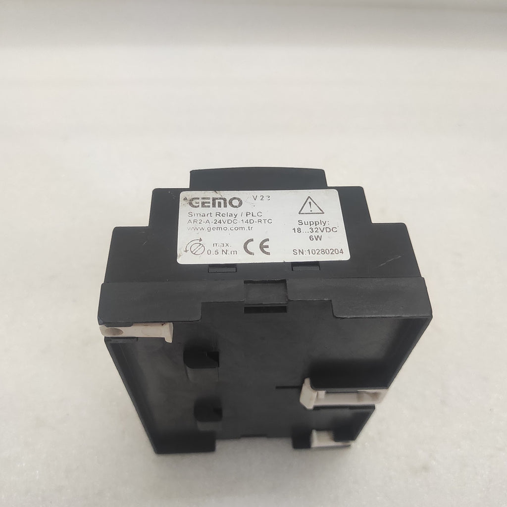 GEMO AR2-A-24VDC-14D-RTC SMART RELAY/PLC 18-32VDC