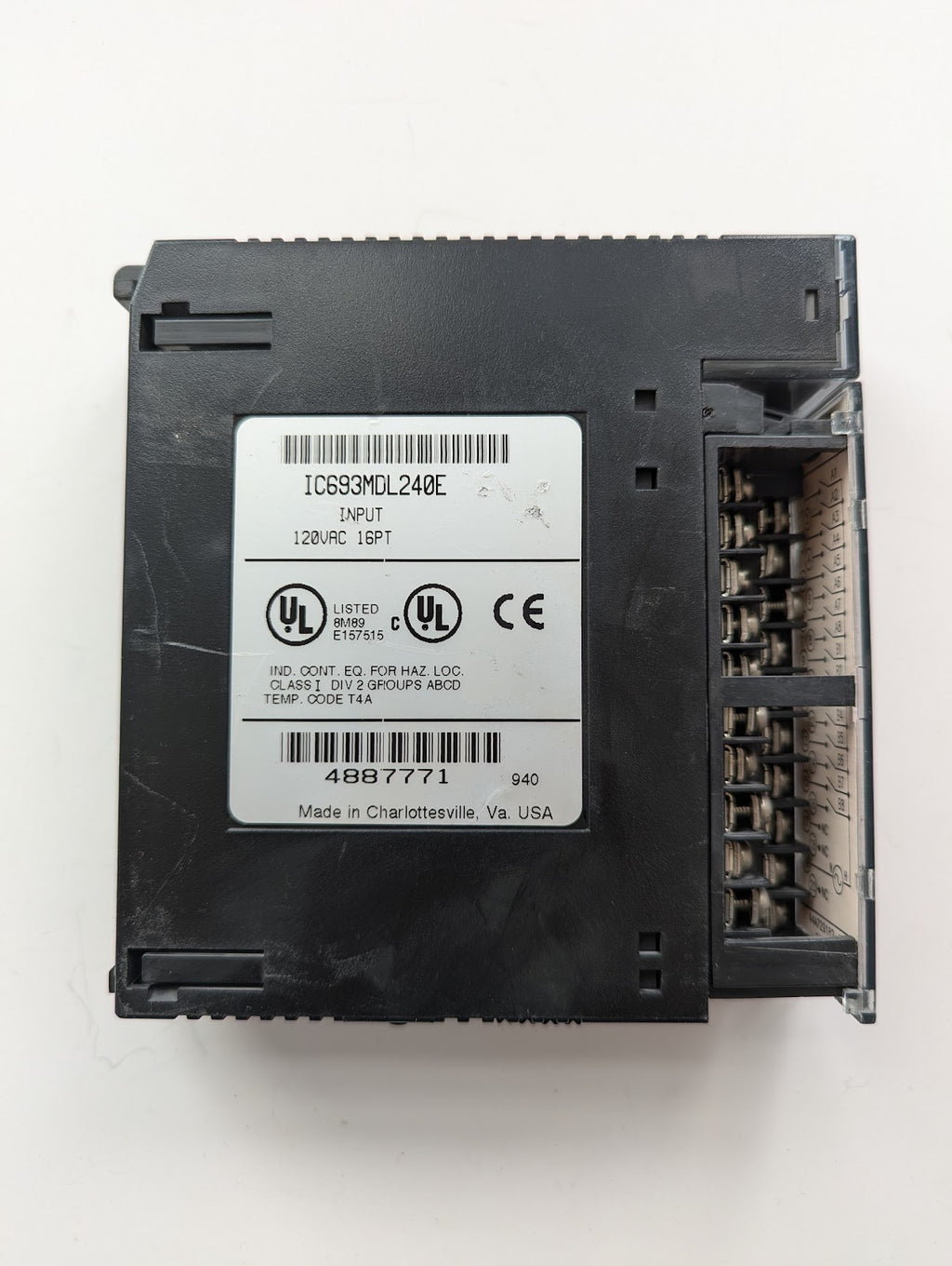 GE FANUC IC693MDL240E