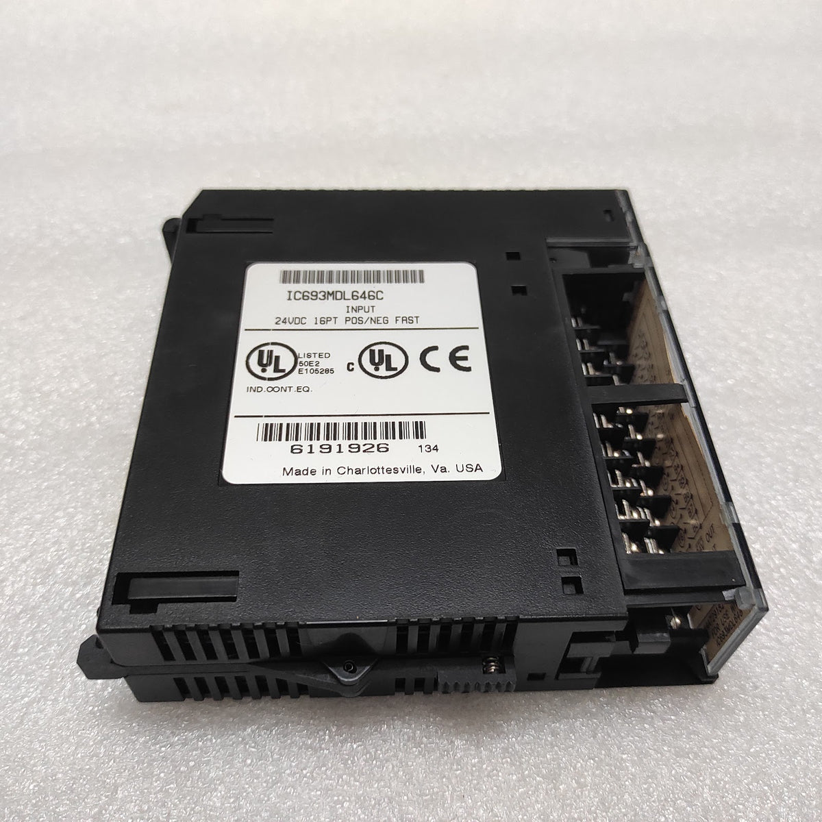 GE FANUC IC693MDL646C INPUT MODULE