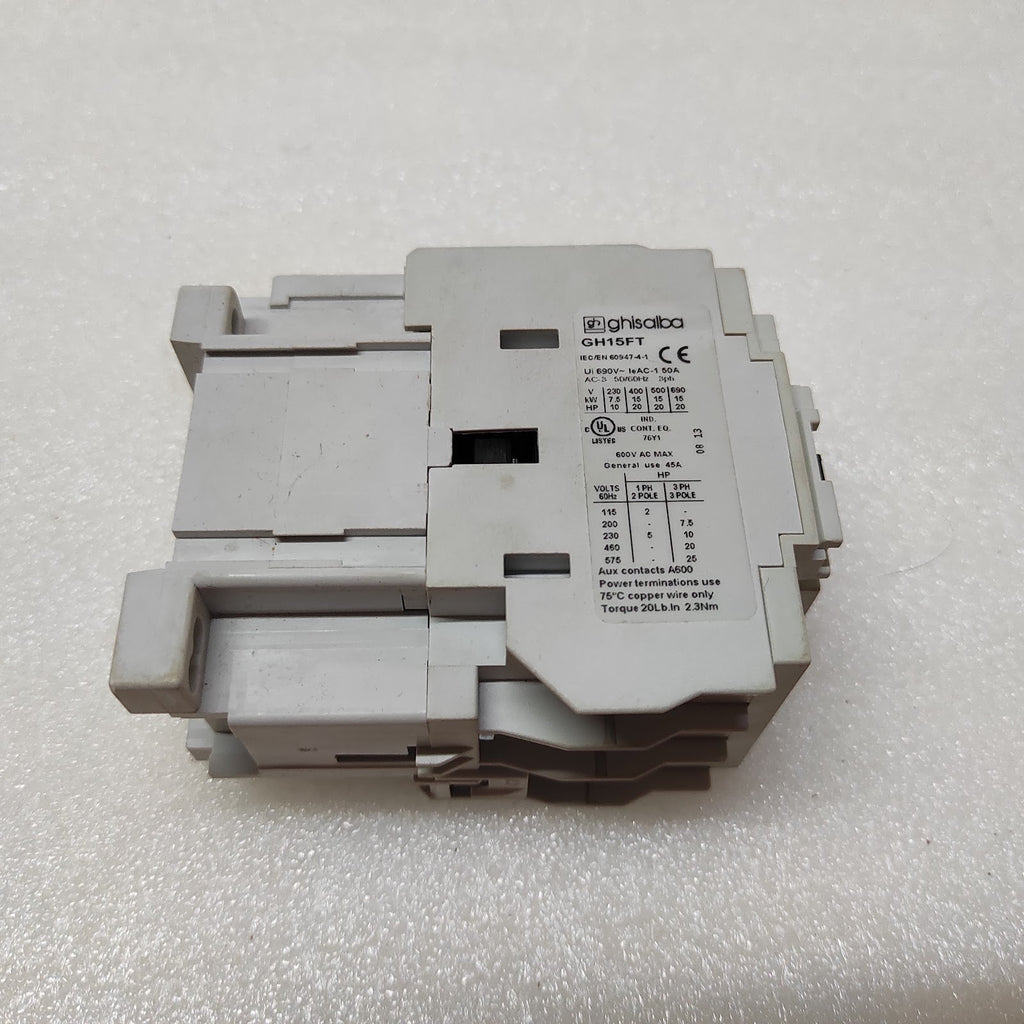 GHISALBA GH15FT MAGNETIC CONTACTOR