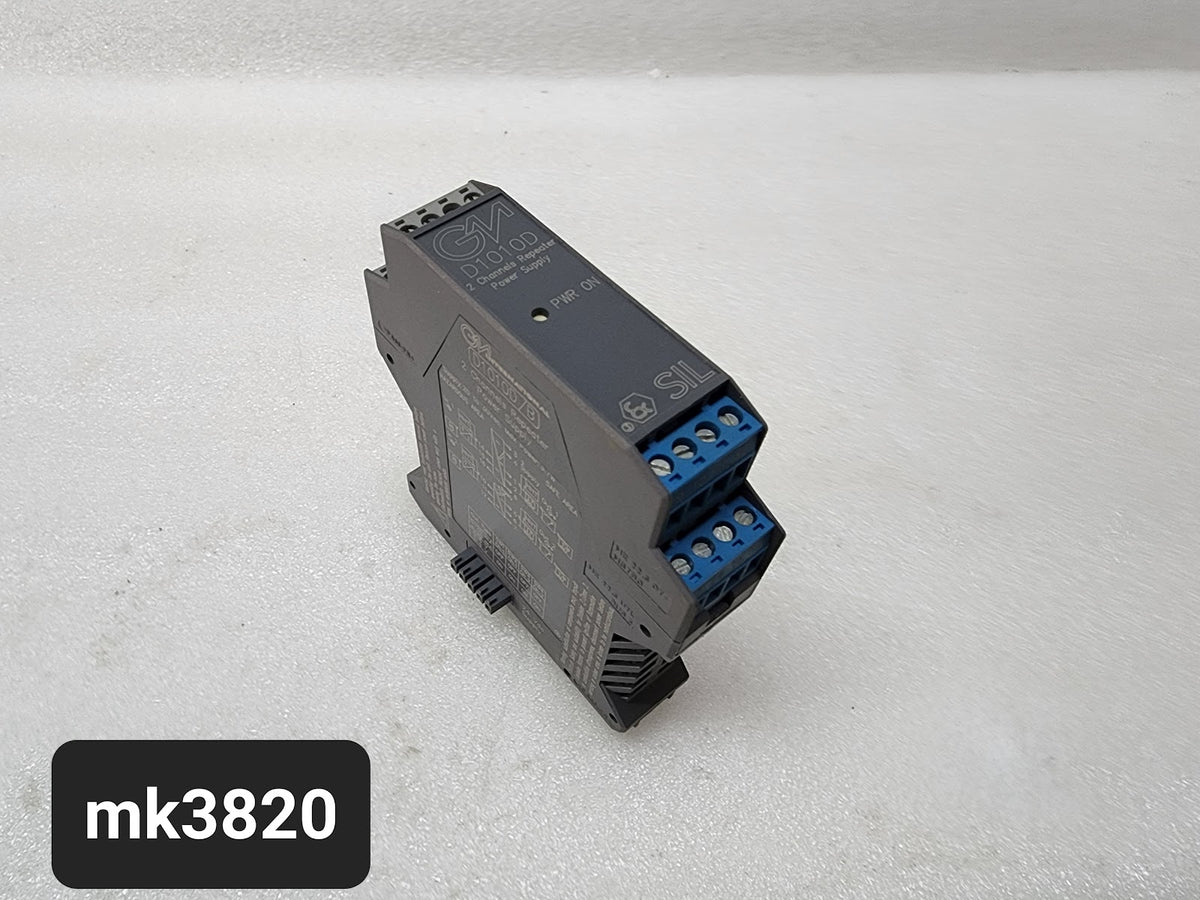 GM INTERNATIONAL D1010D/B 2-CHANNEL REPEATER POWER SUPPLY 24VDC D1010D