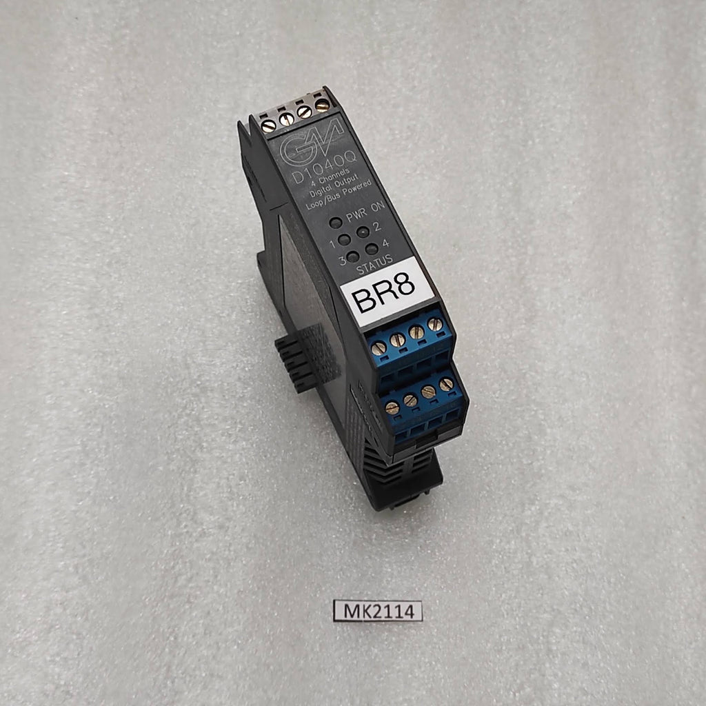GM INTERNATIONAL D1040Q/B 4-CHANNELS DIGITAL OUTPUT LOOP/BUS POWERED D1040Q