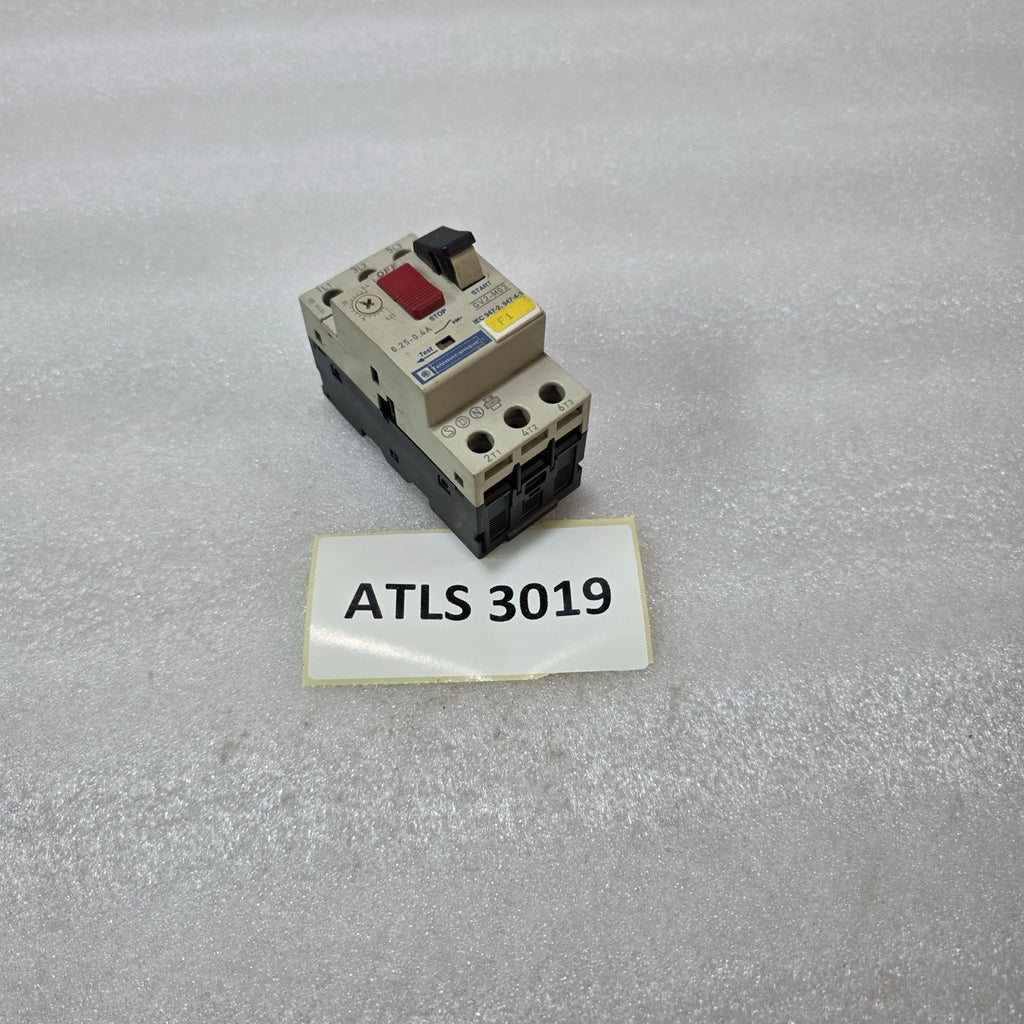 TELEMECANIQUE GV2-M03 MOTOR CIRCUIT BREAKER 0.25-0.4A 690V 3P