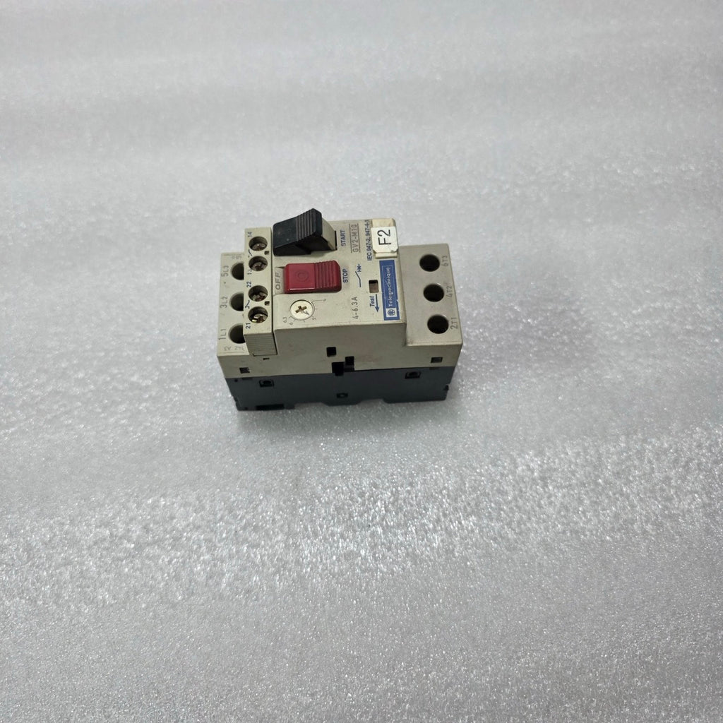 TELEMECANIQUE GV2-M10 4-6.3A 3P MOTOR CIRCUIT BREAKER 690V 50KA MPCB