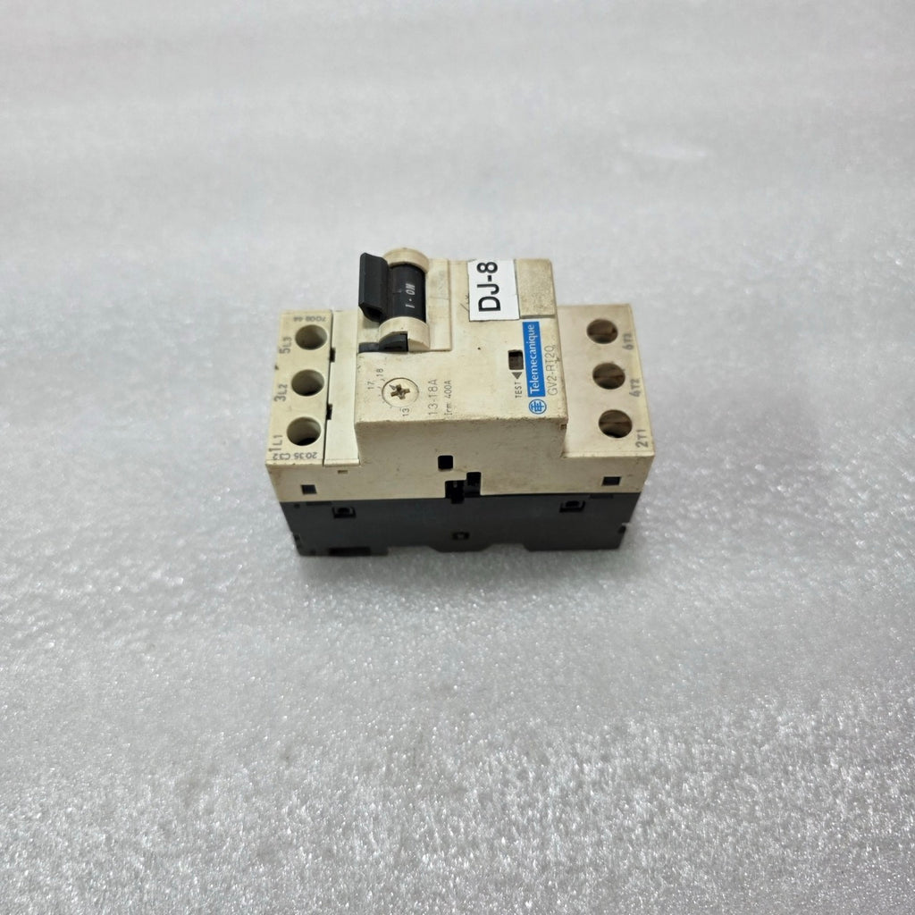TELEMECANIQUE GV2-RT20 MOTOR CIRCUIT BREAKER 13-18A 400V IEC/EN60947