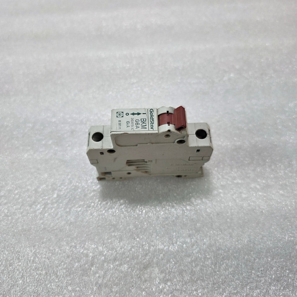 GOLDSTAR BKM G6A 6A 1-POLE TYPE G MCB 240V 415V 6kA BS 3871 INDUSTRIAL CIRCUIT B