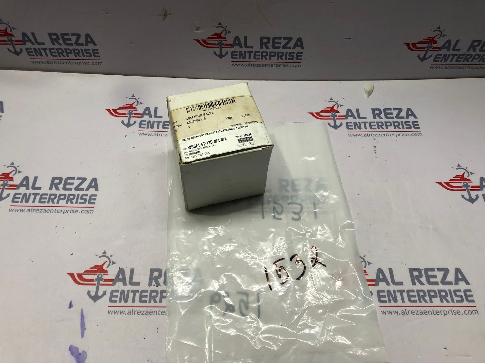HAMWORTHY HCY27301 SOLENOID VALVE 110V
