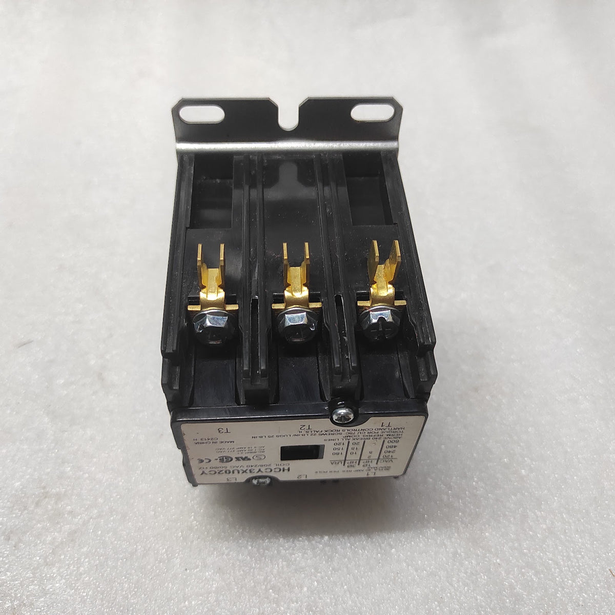 HARTLAND CONTROLS HCCY3XU02CY MAGNETIC CONTACTOR 208/240VAC