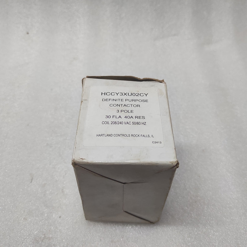 HARTLAND CONTROLS HCCY3XU02CY MAGNETIC CONTACTOR 208/240VAC
