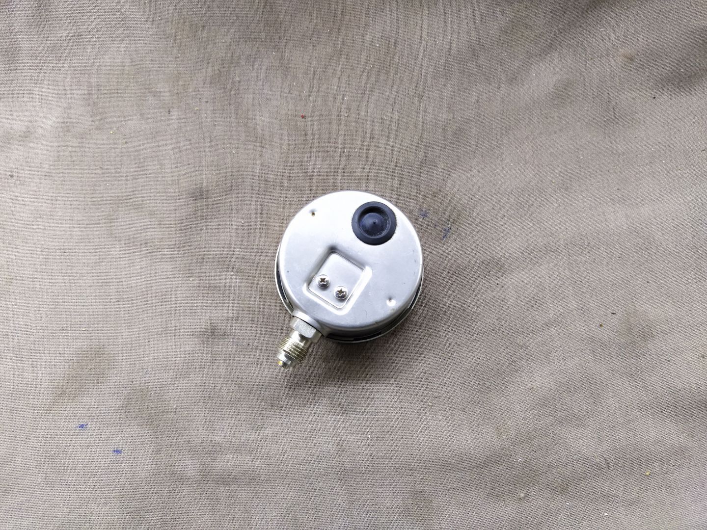 Hatenboer Water ENFM  C 1.4571 Pressure Gauge 10 BAR KI. 1.6