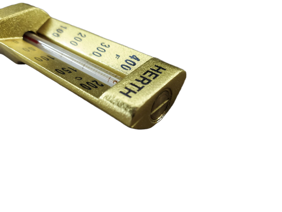 Herth V-Thermometer 0+200 C/F