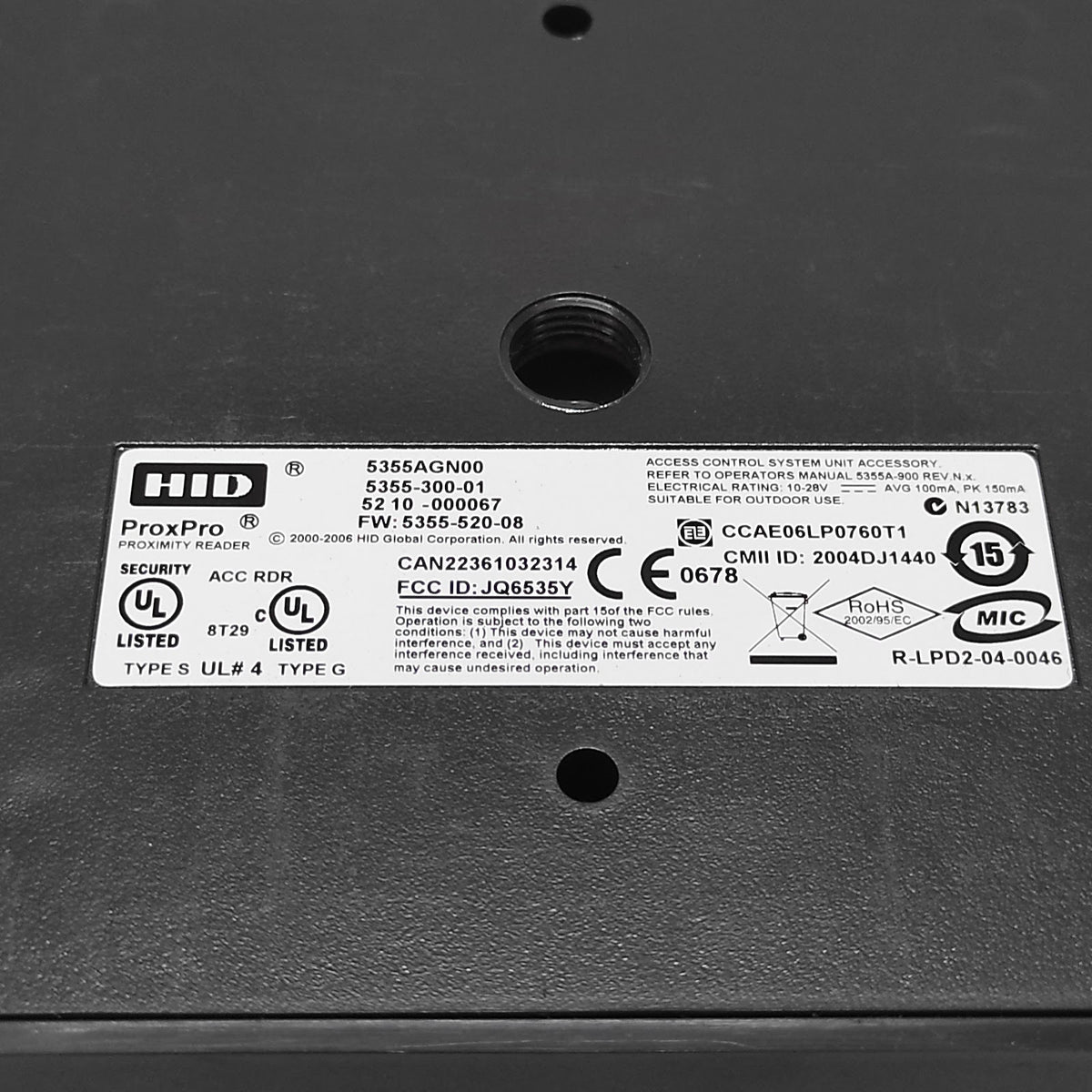 HID PROX 5355AGN00 WALL SWITCH READER