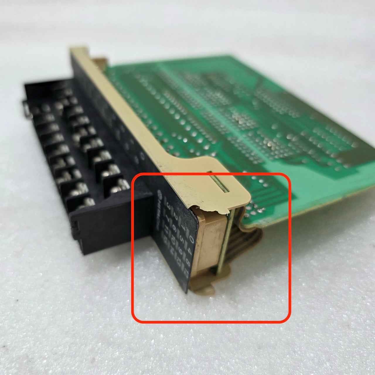 HITACHI 33016136-5 DC INPUT PCB BOARD | MADE IN JAPAN INDUSTRIAL CONTROL MODULE