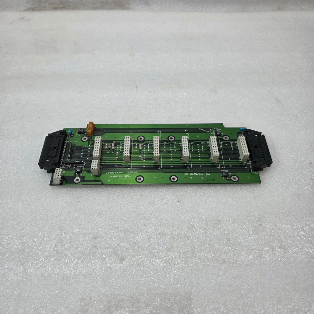 HITACHI BSM-6 BACKPLANE PCB BOARD 33023870-1 | INDUSTRIAL PLC SLOT RACK INTERFAC