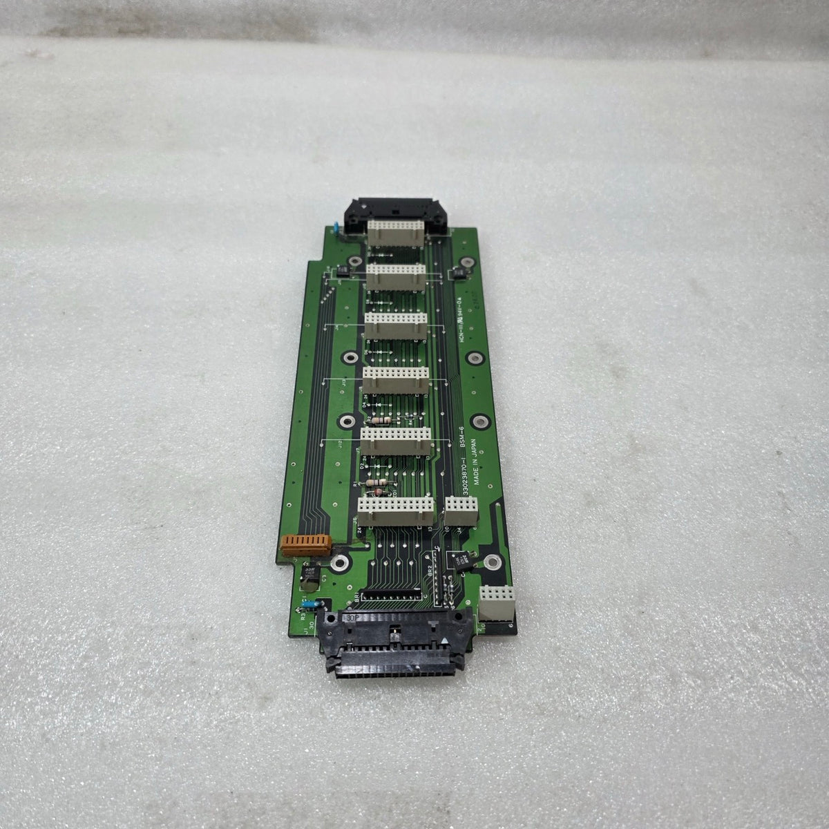 HITACHI BSM-6 BACKPLANE PCB BOARD 33023870-1 | INDUSTRIAL PLC SLOT RACK INTERFAC