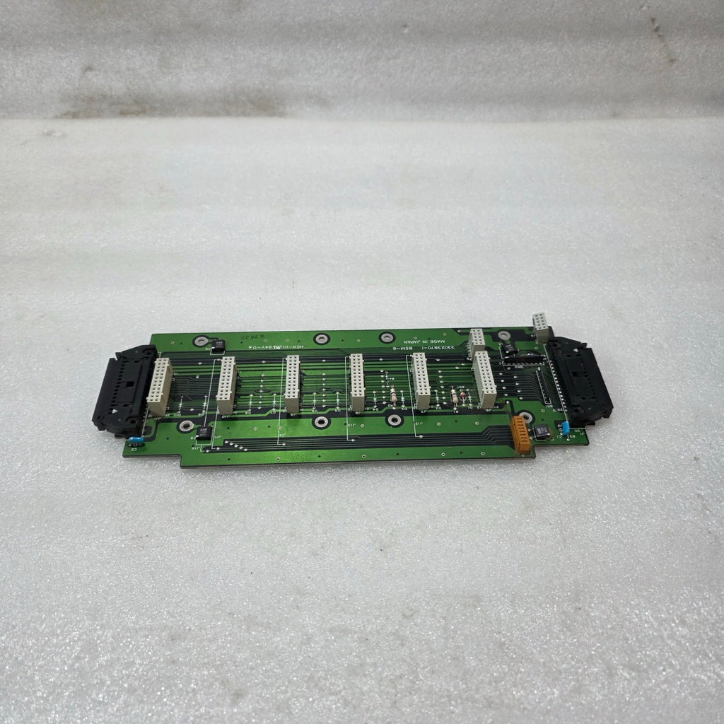 HITACHI BSM-6 BACKPLANE PCB BOARD 33023870-1 | INDUSTRIAL PLC SLOT RACK INTERFAC