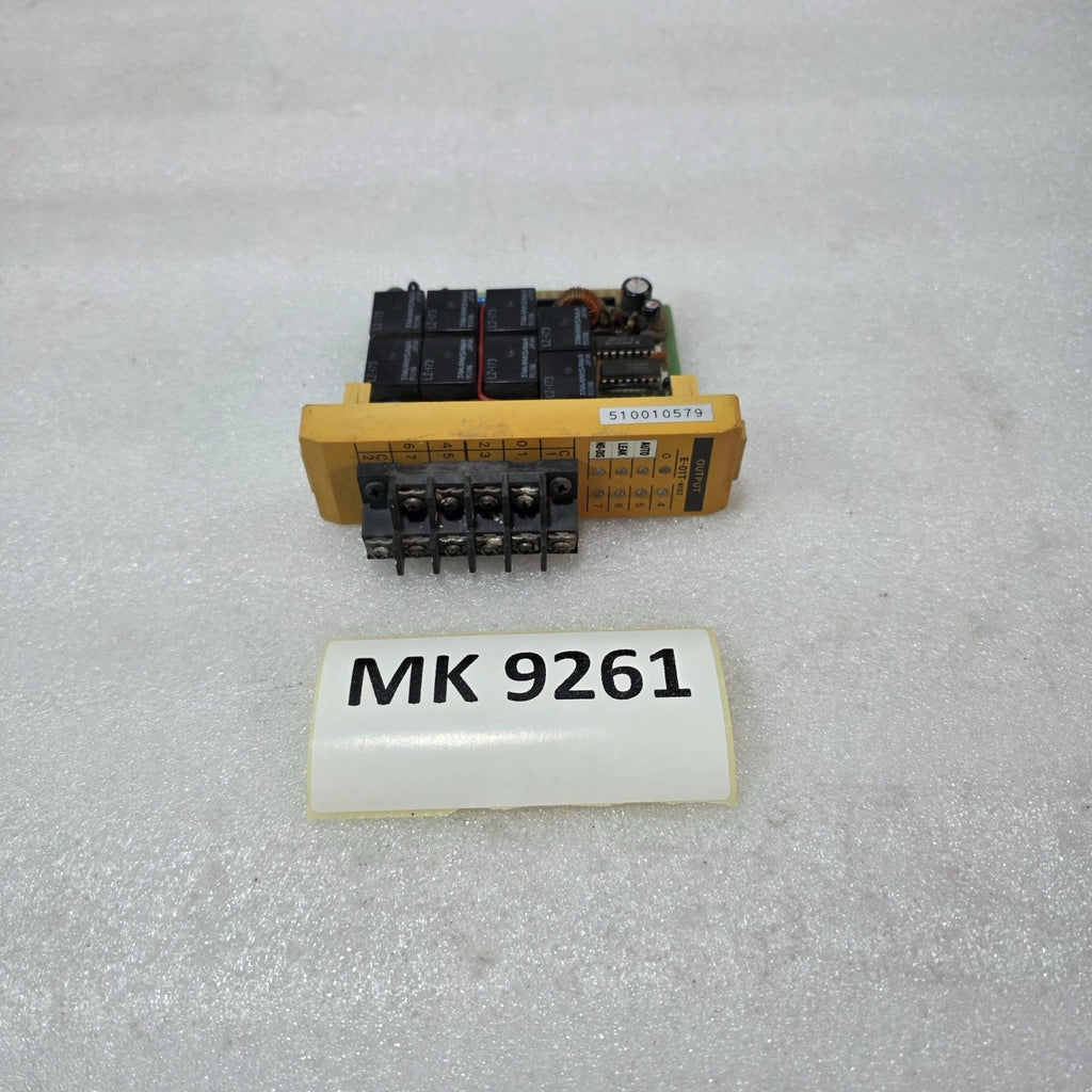 HITACHI E-01T-4157 OUTPUT MODULE | INDUSTRIAL CONTROL BOARD