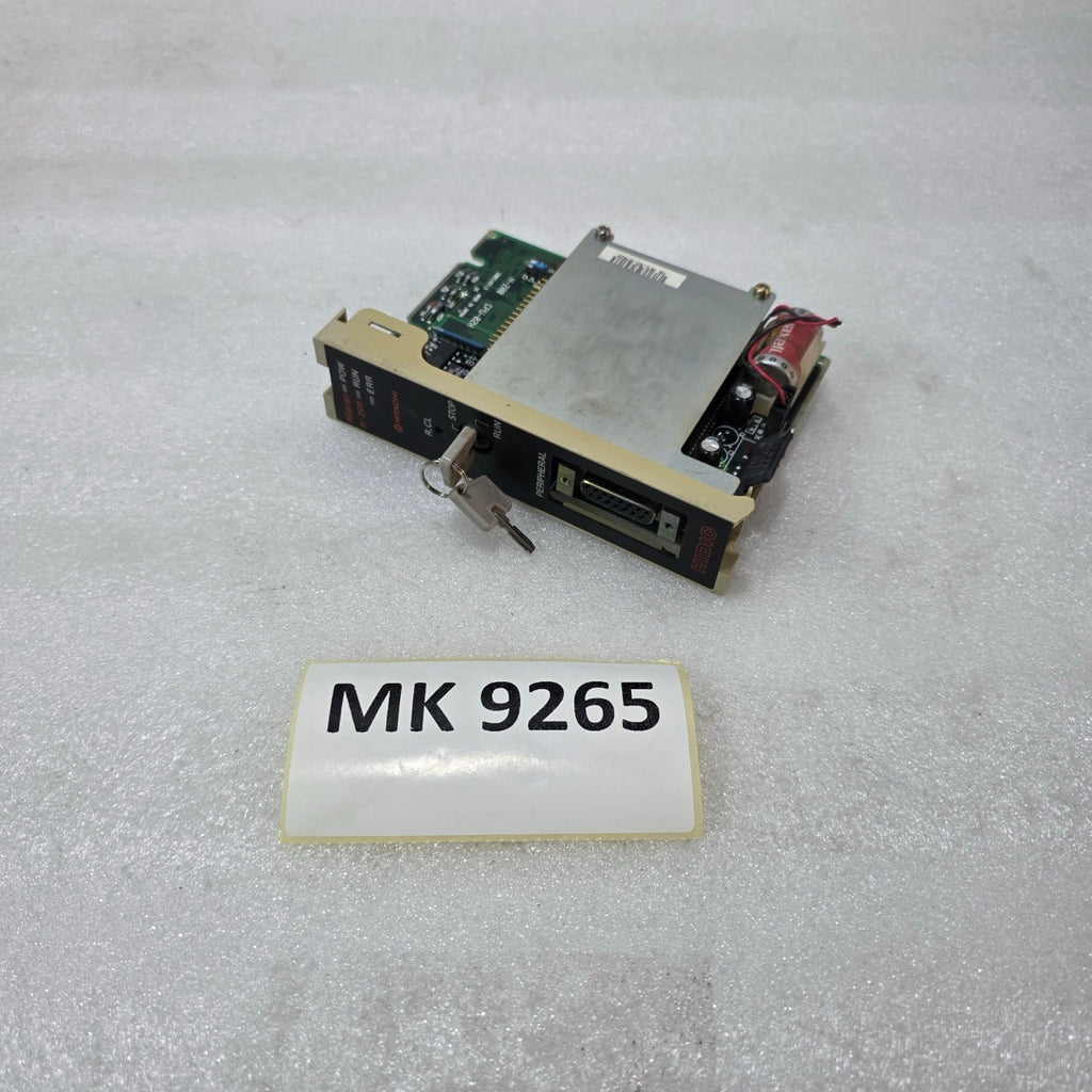 HITACHI H-SERIES H-200 PLC CPU MODULE CPU-02H | 33021457-3 | INDUSTRIAL CONTROL