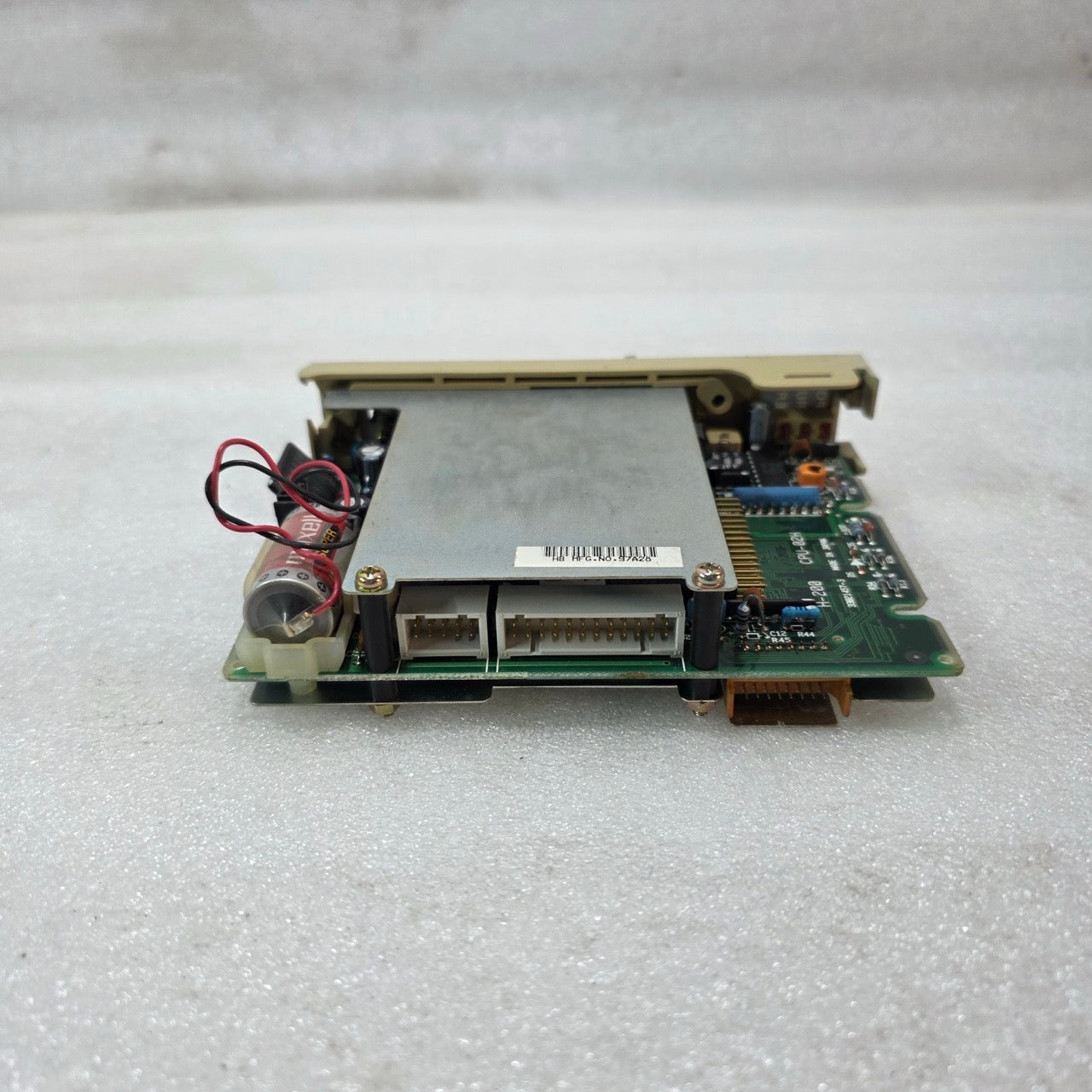 HITACHI H-SERIES H-200 PLC CPU MODULE CPU-02H | 33021457-3 | INDUSTRIAL CONTROL