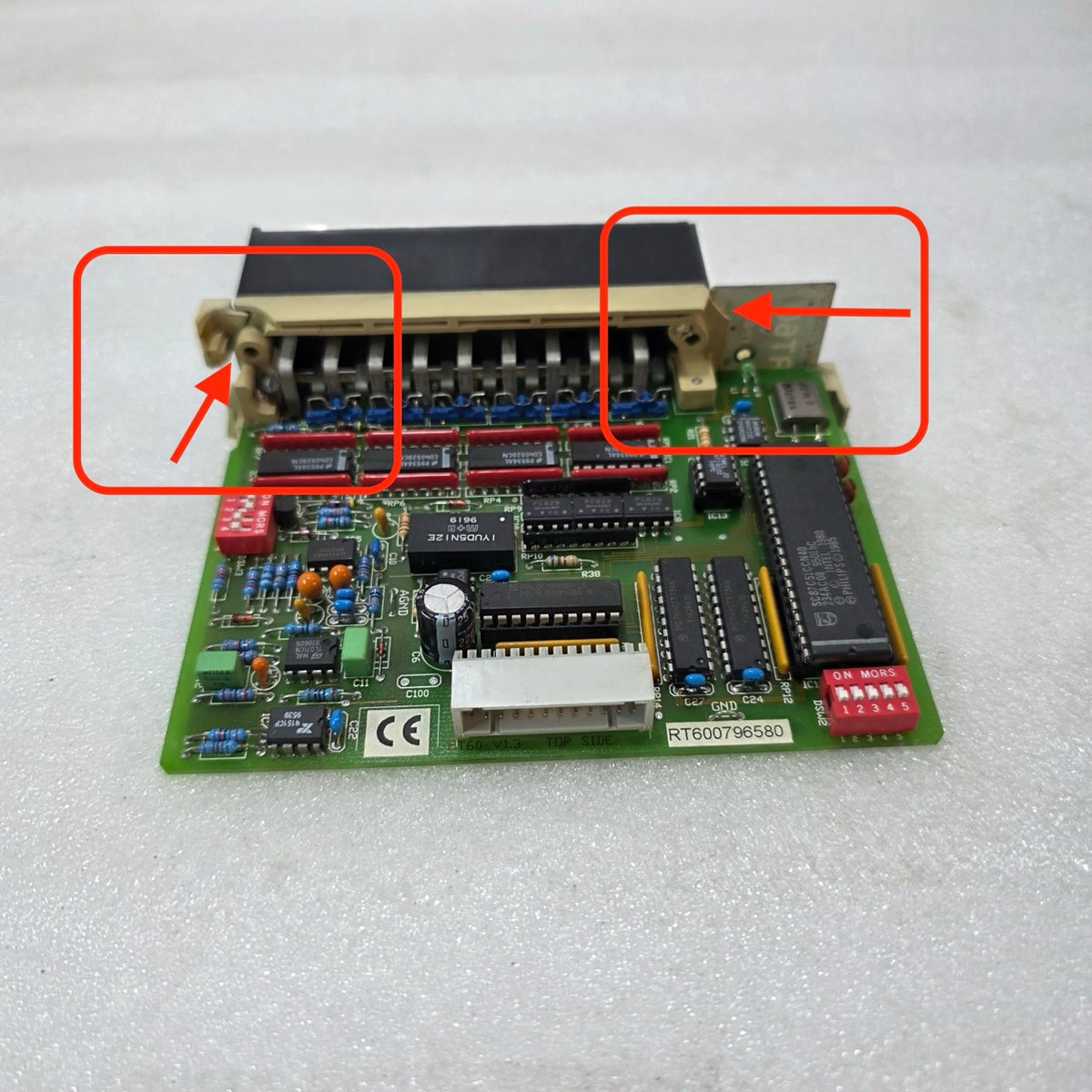 HITACHI RT60 INDUSTRIAL CONTROL MODULE RT600796580 BOARD