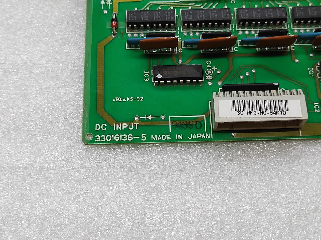 HITACHI 33016136-5 DC INPUT MODULE