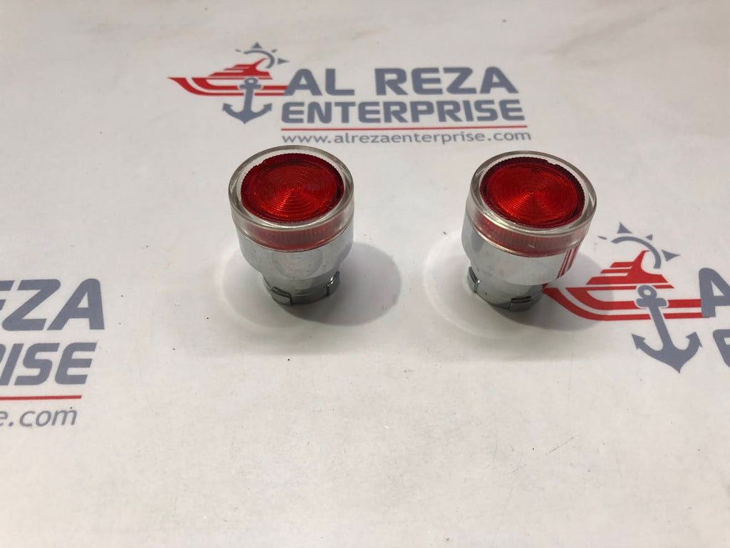 HITEC 102426 RED PUSH BUTTON LOT OF 2 UNIT