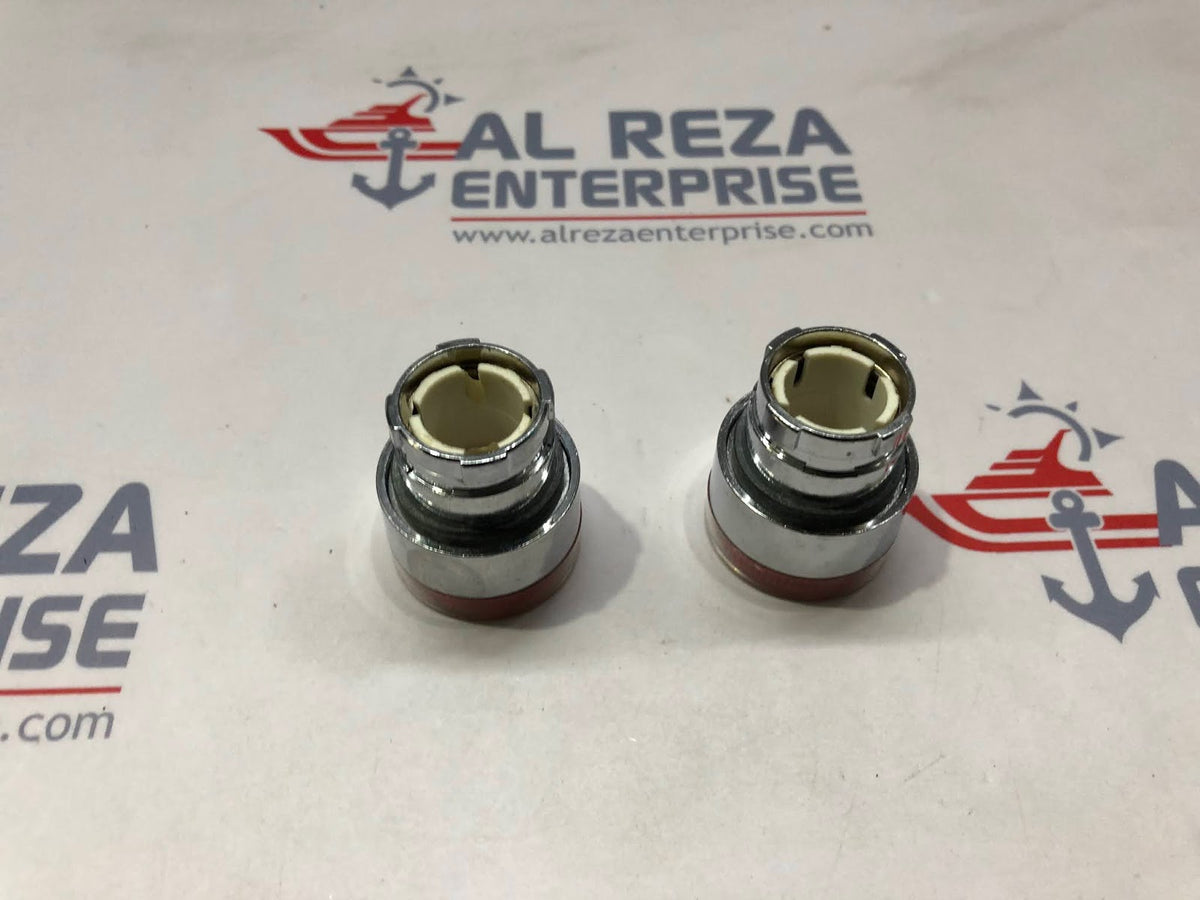 HITEC 102426 RED PUSH BUTTON LOT OF 2 UNIT