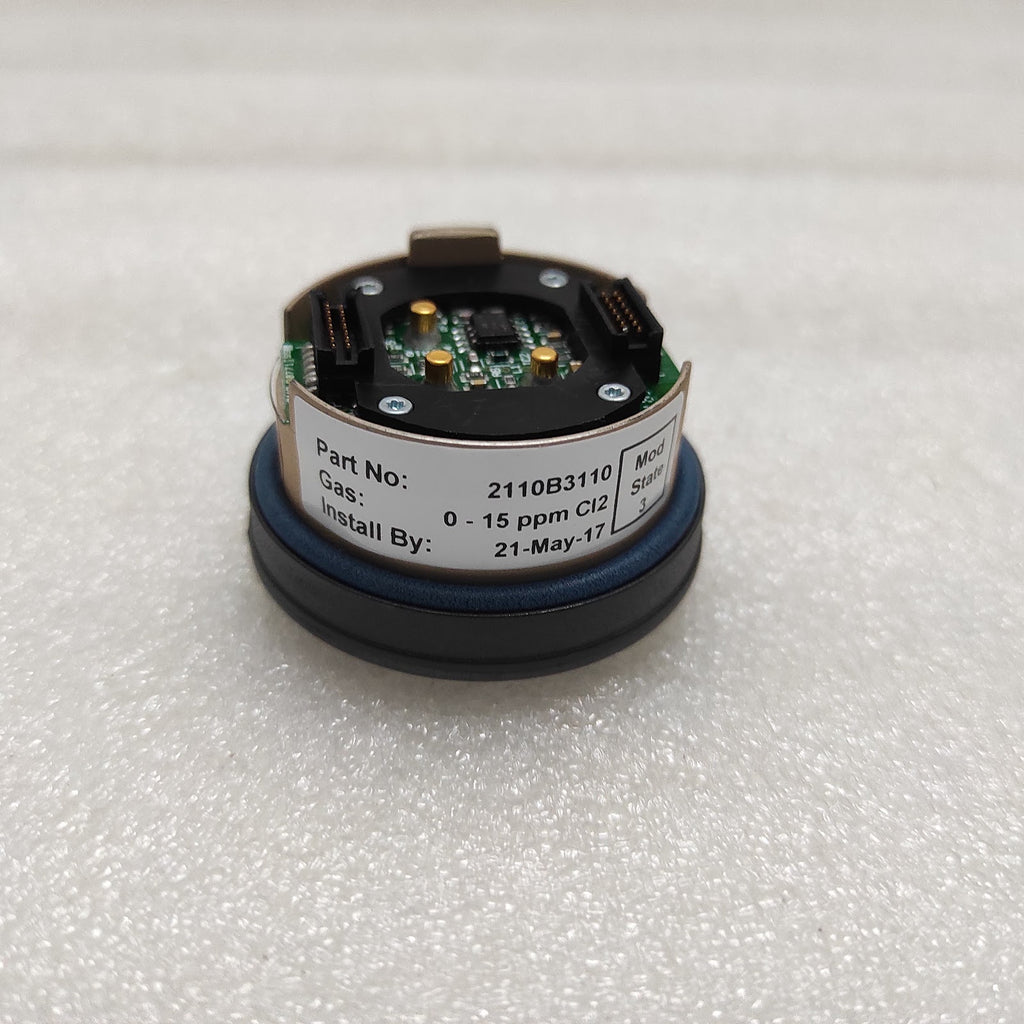 HONEYWELL 2110B3110 SENSOR 0-15 PPM CI2 OUT OF CALIBRATION
