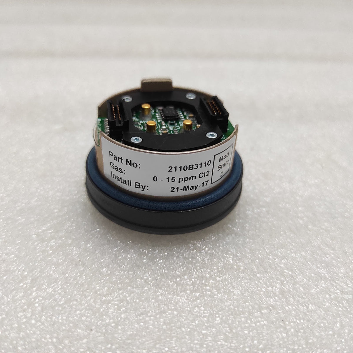 HONEYWELL 2110B3110 SENSOR 0-15 PPM CI2 OUT OF CALIBRATION